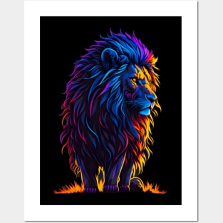 Pride of a Lion Posters and Art